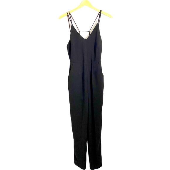 Black Strappy Jumpsuit, Size 6* (Please See below) - Picture 1 of 9